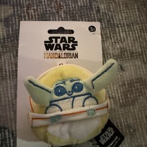Star Wars Mandalorian Grogu Plush Bag - Green and Yellow